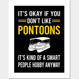 Smart People Hobby Pontoon Pontooning Posters and Art